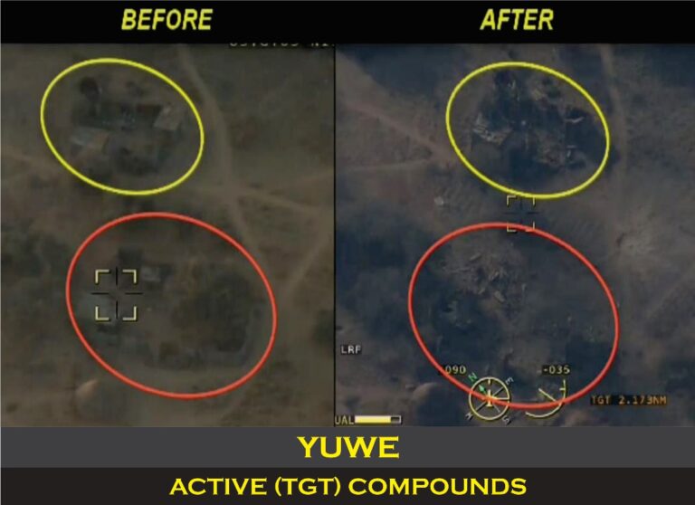 INSECURITY: NAF Unleashes Multiple Airstrikes on Terrorists’ Strongholds in the North East and North West Region