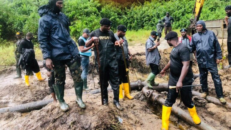 INSECURITY: Troops Arrests Over 30 Crude Oil Thieves, 18 Illegal Refining Sites Dismantled Less than a Week