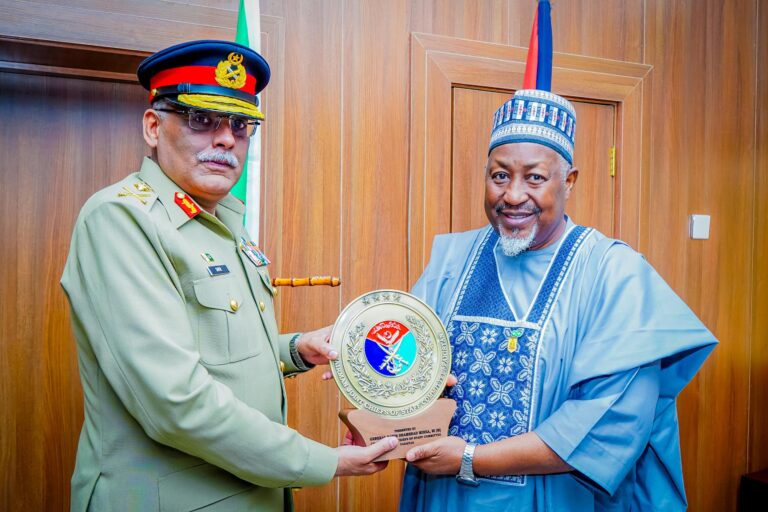 Badaru Calls for Enhanced Nigeria-Pakistan Defence Ties