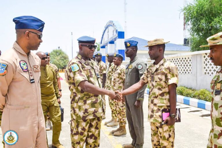 NORTH EAST: Nigerian Air Chief Lauds Troops Courage in Combating Terrorism