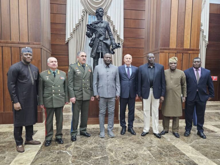 JUST IN: Nigerian Military Deepens Collaboration with Russian Government