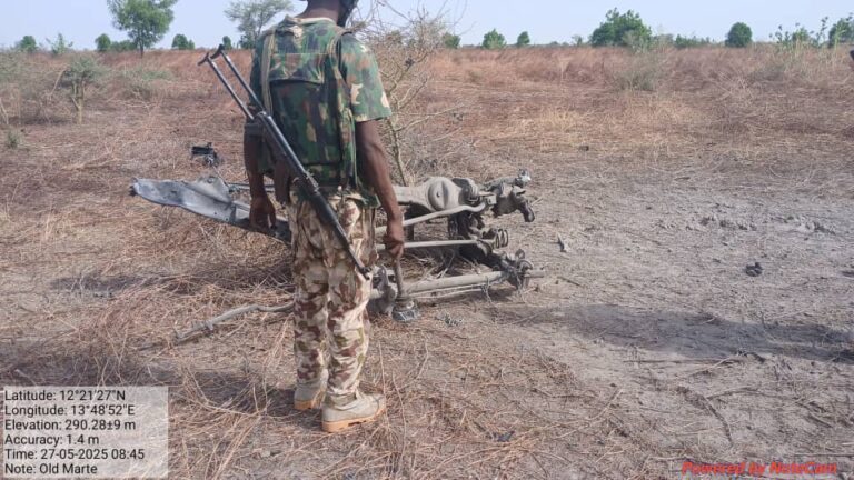 INSECURITY: Troops Decimates Scores of Insurgents in Foiled Attack on New Marte