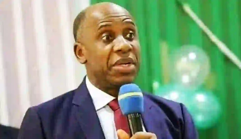 Former Rivers State Governor Rotimi Amaechi has fired back at Minister of the Federal Capital Territory (FCT), Nyesom Wike, saying he would not engage in a war of words with “children”.
